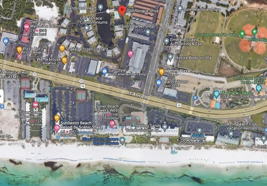 Lazy Palm Heart Of Destin Spring Break Family Beach Vacation! Apartment